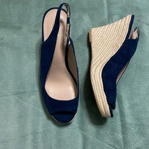 Navy heels Charles by Charles David size 9 1/2